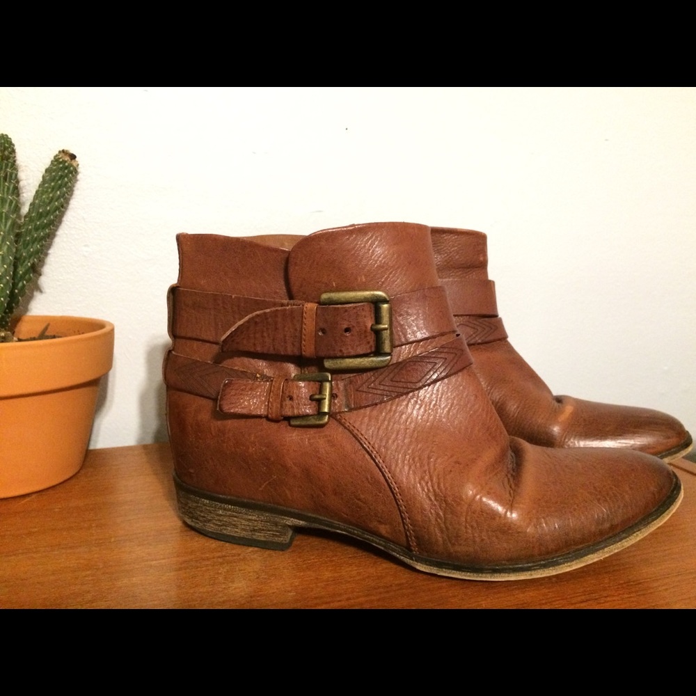 Leather Ankle Boots